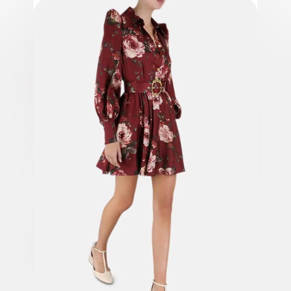 Zimmermann
Luminosity Floral Silk Mini Shirtdress - Picture 5 of 13